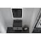 Castello Usa Nile 24-inch Gray Vanity Set with Black Top and Black Handles CB-MC-24G-BL-2053-BL - alternate 3